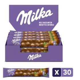 [005130] MILKA HELE NOTEN 30x 45GR