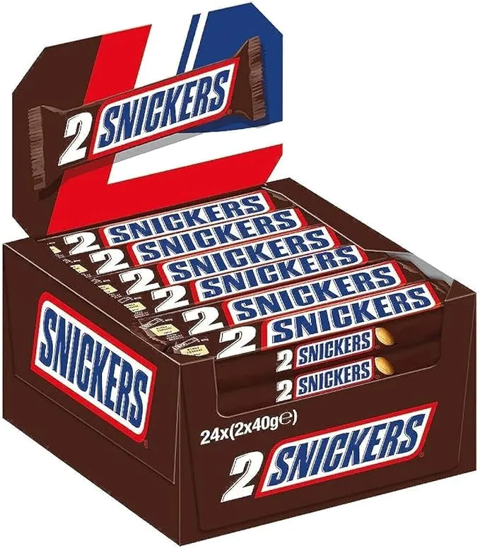 [005221] SNICKER  BIG 2 PACK 24 x 80GR