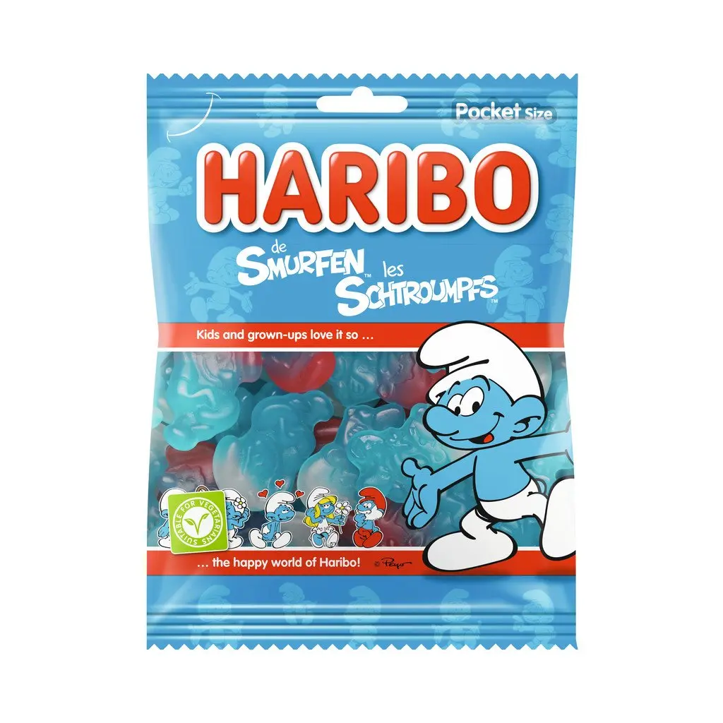 [006071] HARIBO SMURFEN 28X75GR