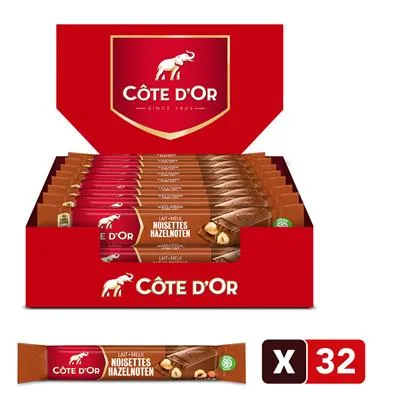 [005042] COTE D'OR PUUR HELE NOOTJES 45G