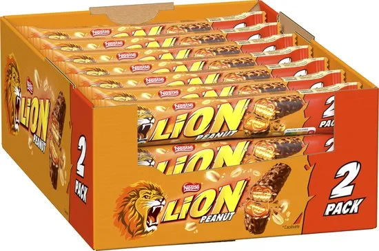 [005098] LION PEANUT KINGSIZE 28 x 62GR